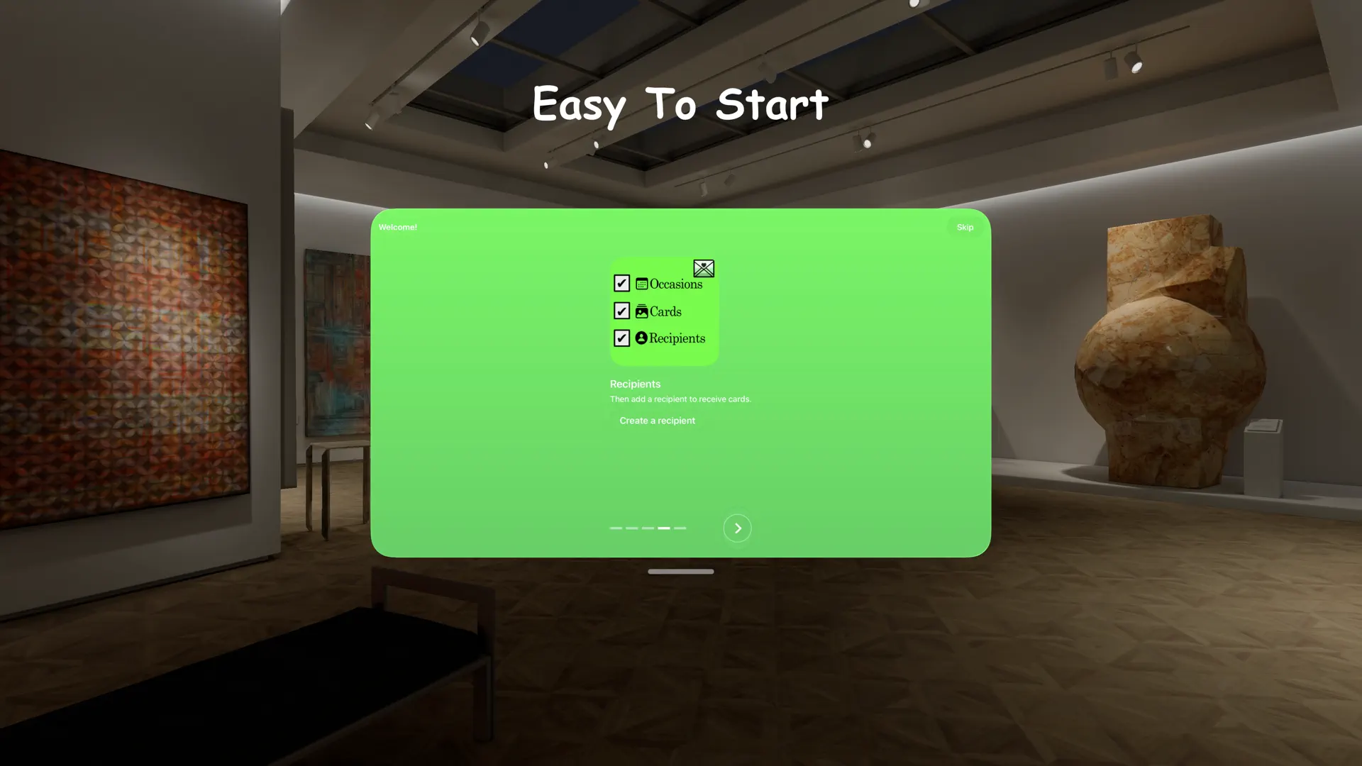 Greeting Tracker screenshot 2