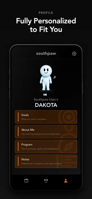 Southpaw: Personal Fitness screenshot 4
