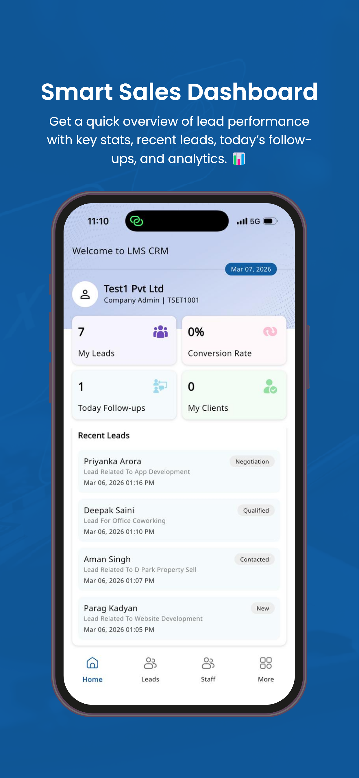 LMS CRM screenshot 3