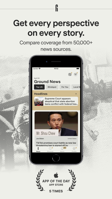 Ground News Screenshot