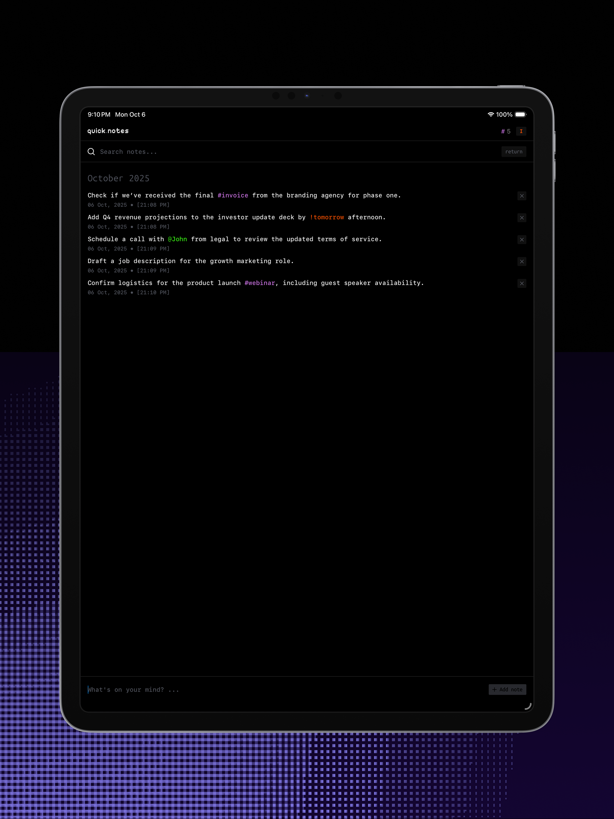Quick.Notes screenshot 5