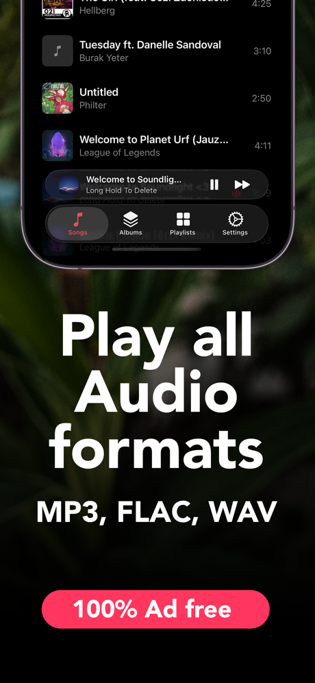 Flac Music Player: Soundlight screenshot 3