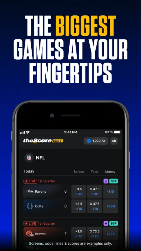 theScore Bet: Sports Betting screenshot 3 of 10