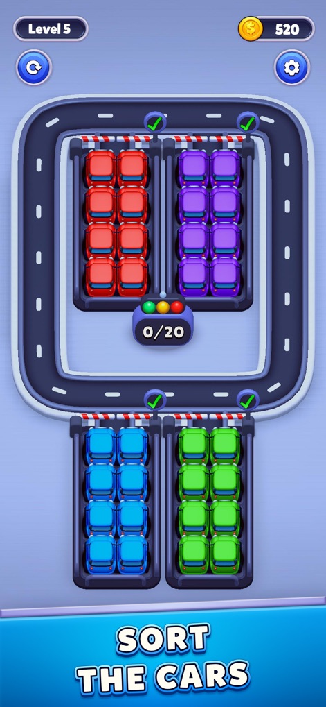 Car Sort: Color Puzzle - App de Juegos | MWM