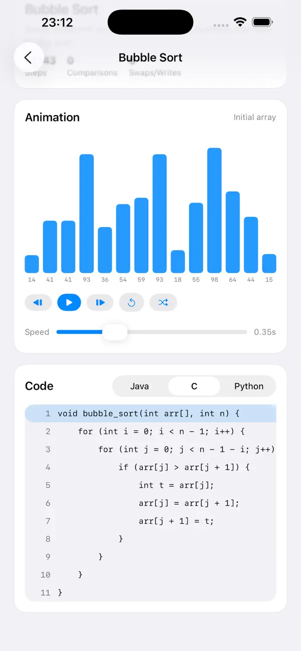 #1. Visual Algorithm (iOS) Von: 皖鹏 任