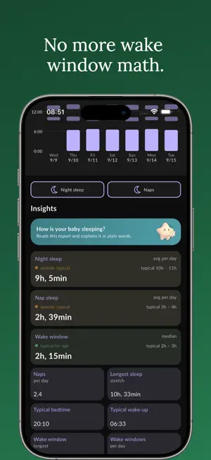 Baby Sleep Tracker: MyBaby screenshot 3