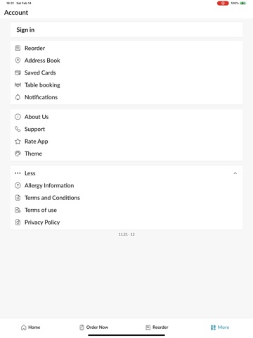 Soi Baan Thai Food iPad screenshot