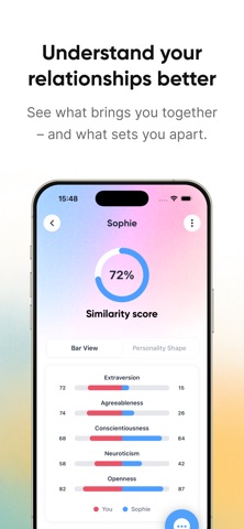 Fiveminds: AI Personality Test screenshot