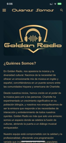 Golden Radio Show screenshot