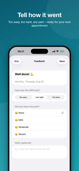 FysiCal screenshot 4