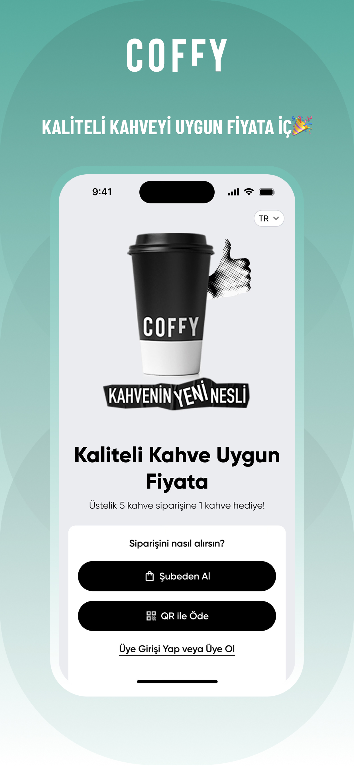 Coffy - Kahve Siparişi