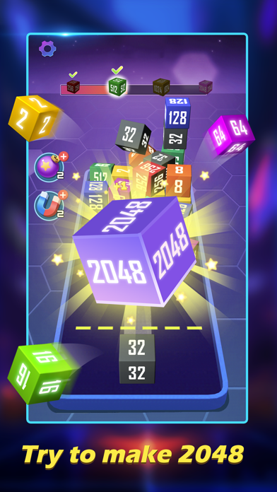 2048 Cube Winner King Screenshot