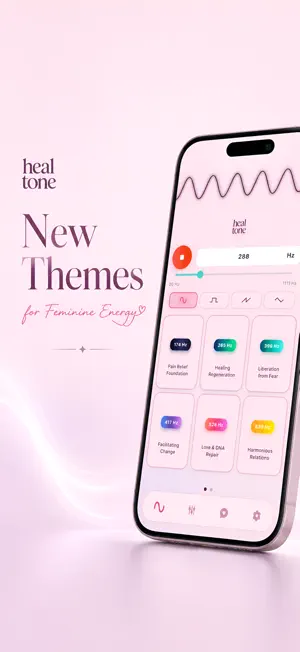 Heal Tone AI Frequency Sounds screenshot 2