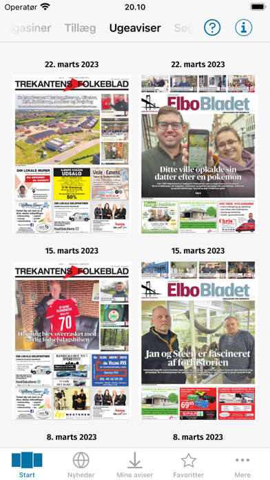 Fredericia Dagblad Screenshot