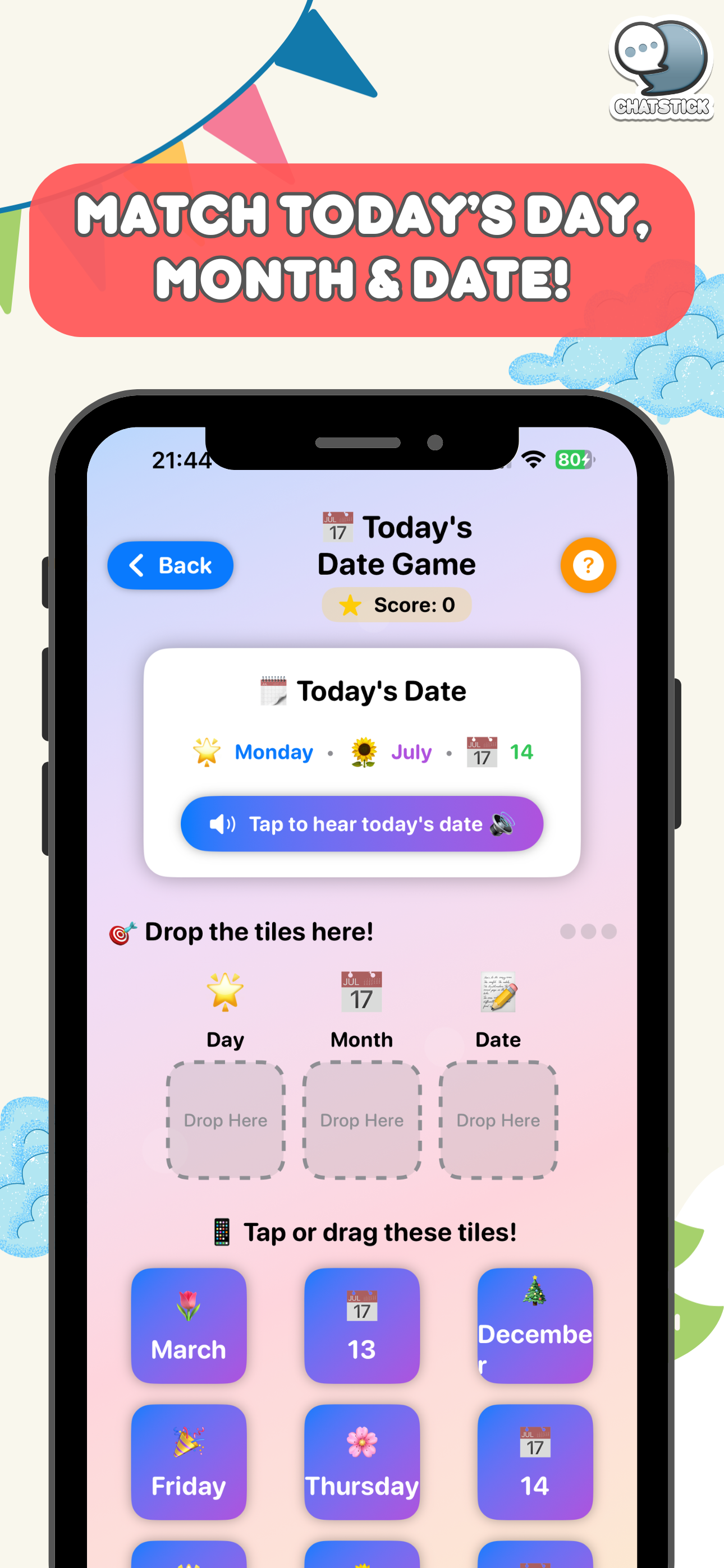 My First Calendar For Kid screenshot 2