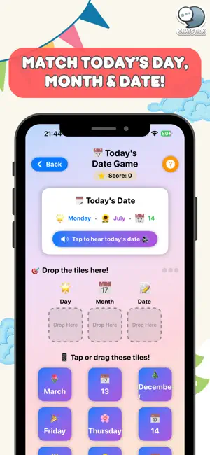 My First Calendar For Kid screenshot 2