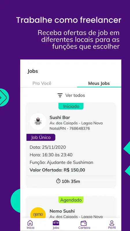 Closeer | Trabalho freelancer screenshot 1 of 5