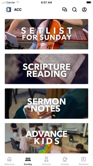 Advance Community Church screenshot 2