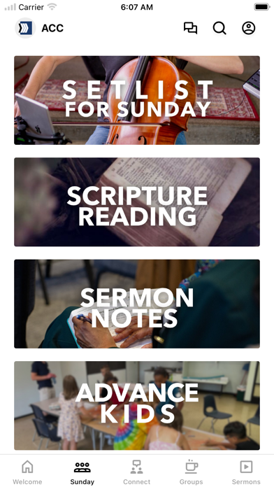 Advance Community Church Screenshot