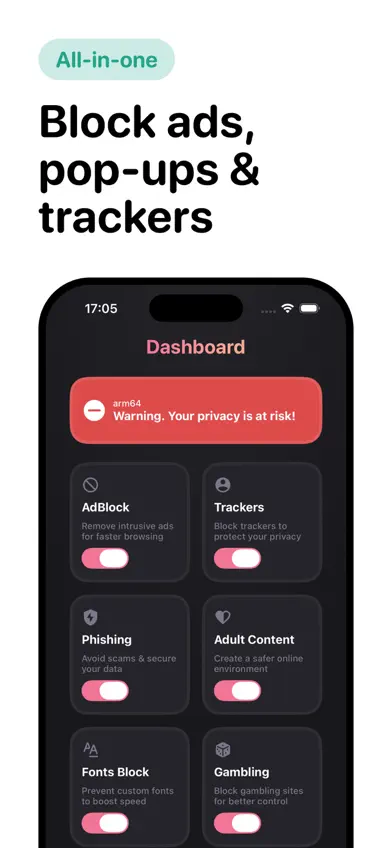 Secured AdBlock & Web Safety screenshot 3