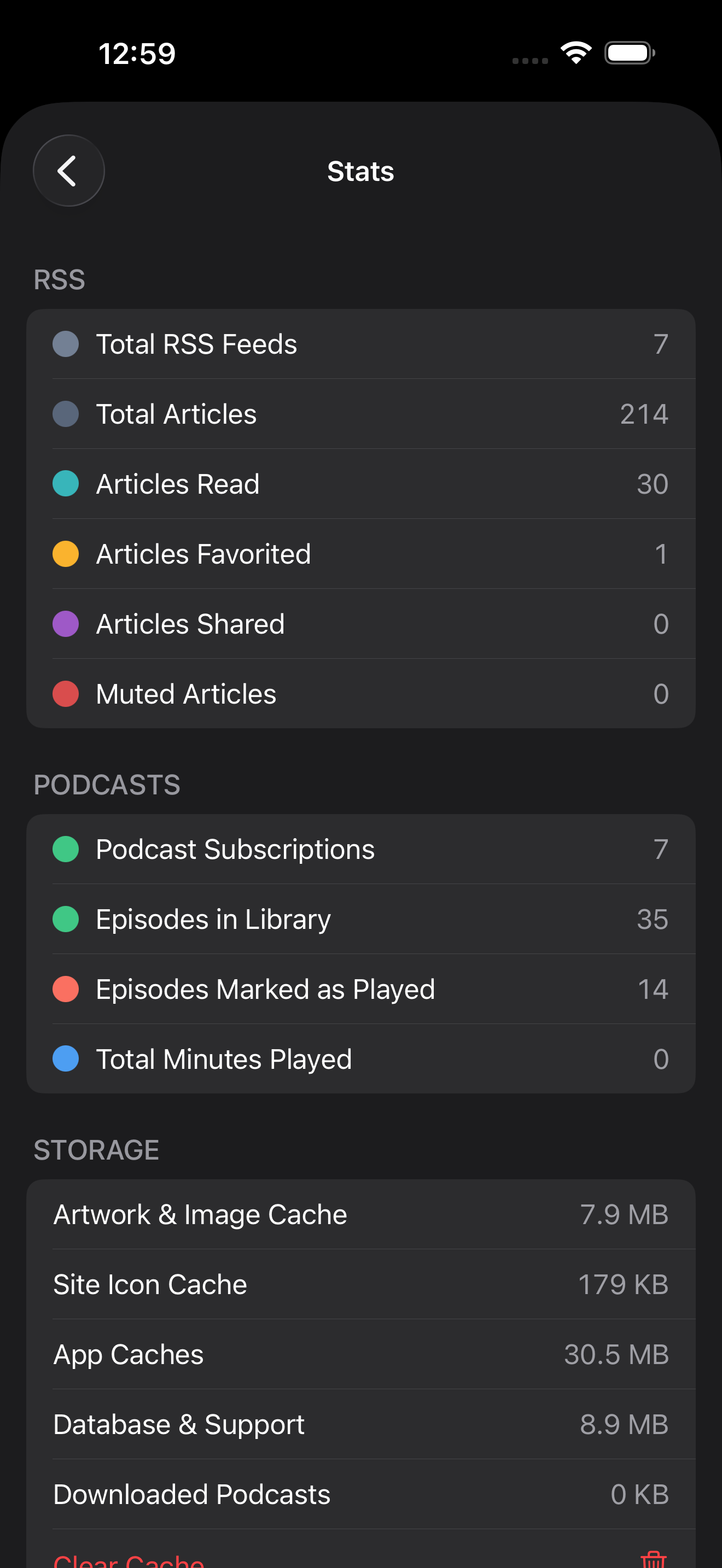 RSS, News & Podcasts - uRSS screenshot 9