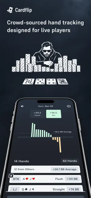 Cardflip: Poker Tracker screenshot 1