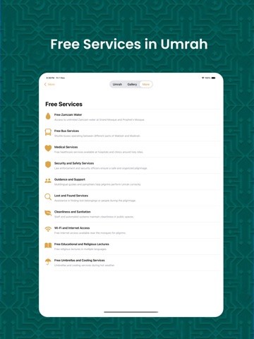 Umrah Guide Muslim Pro iPad screenshot