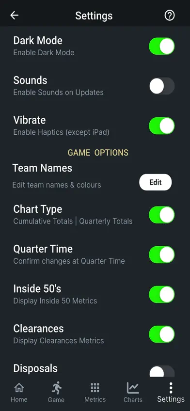 Footy Metrics screenshot 5