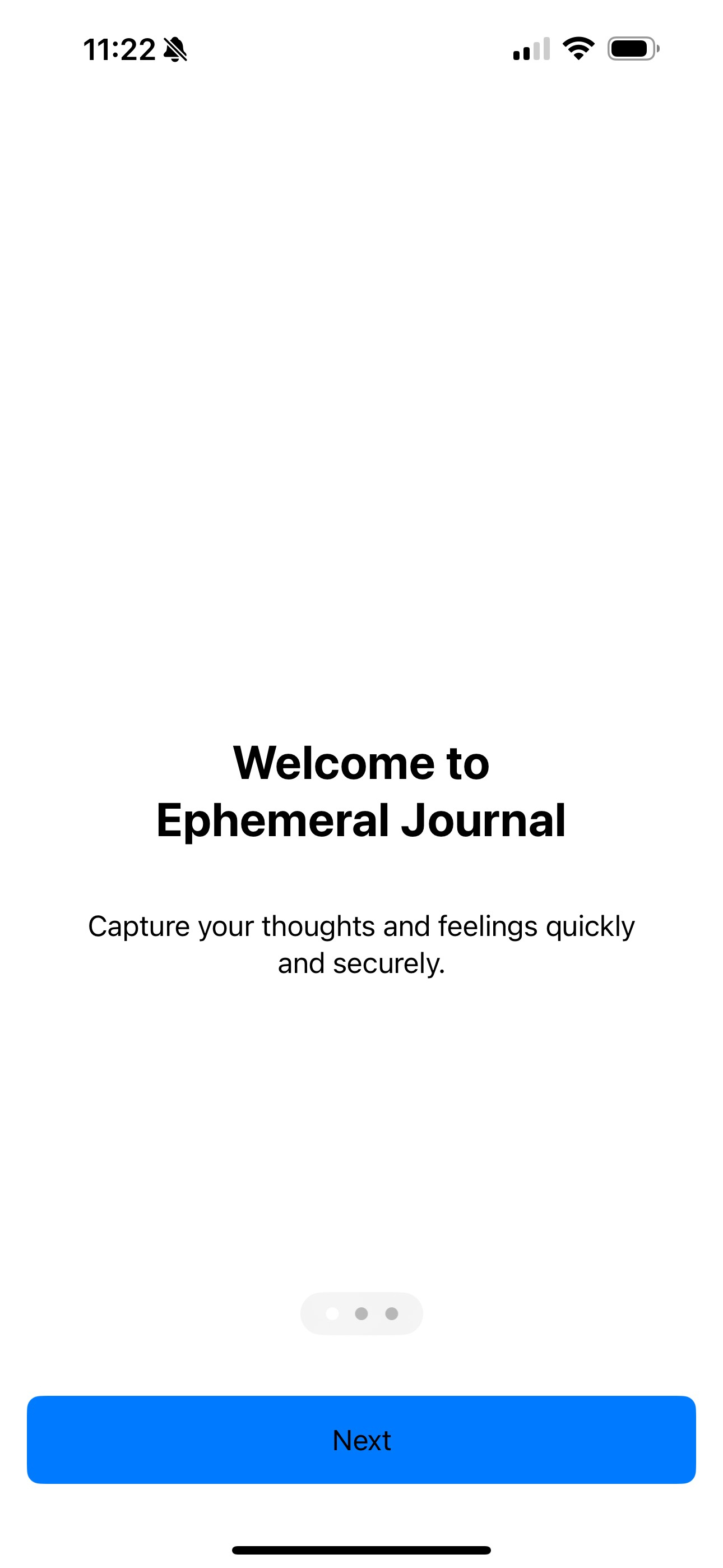 Ephemeral Journal screenshot 3