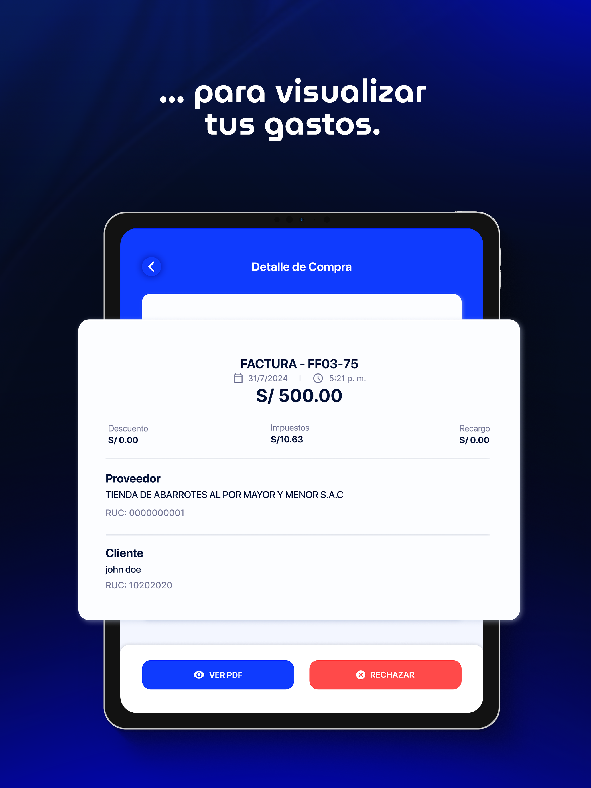 XeroBill screenshot 9