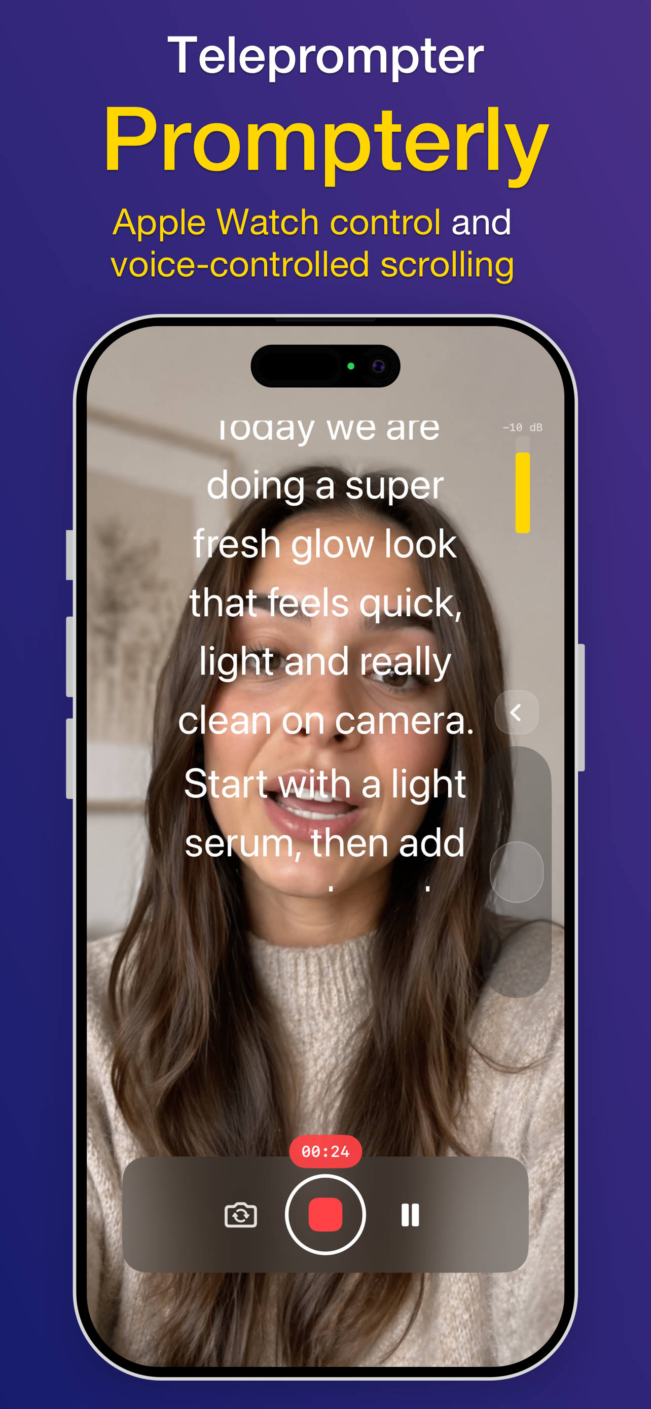 Teleprompter: Prompterly