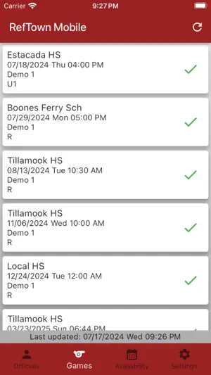 RefTown Mobile screenshot 1