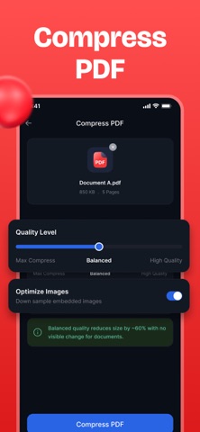 PDF合并 - PDF 分割 - Combine PDF screenshot