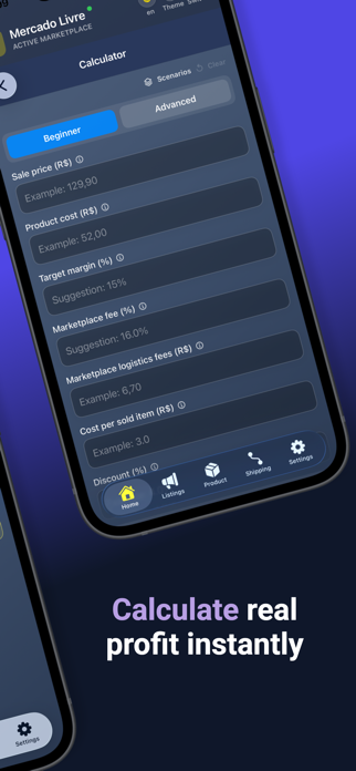Calculator & ROI: Let's Place Screenshot 2 of 8