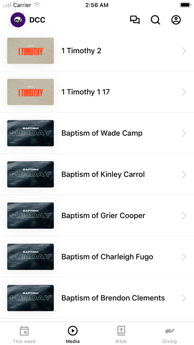 App screenshot