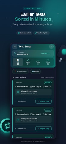 Zwitch Driving Test Swap UK screenshot