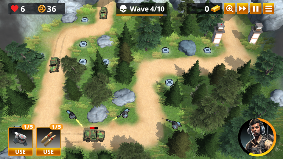 #6. Command & Defend (iOS) 게시자: Voodoo