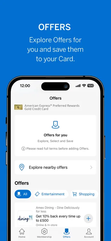 Amex United Kingdom screenshot 4 of 7