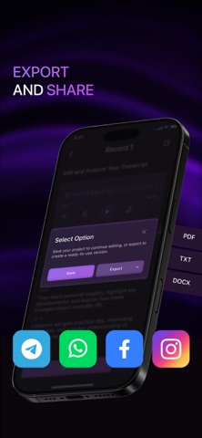 AI Transcriber - audio to text Screenshot 5 of 5
