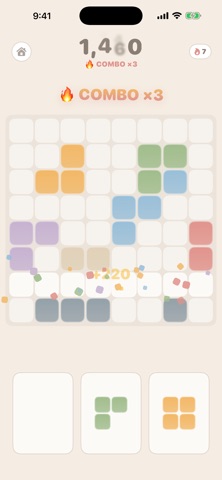 Cozy Block Puzzle - Cobblewick iPhone screenshot
