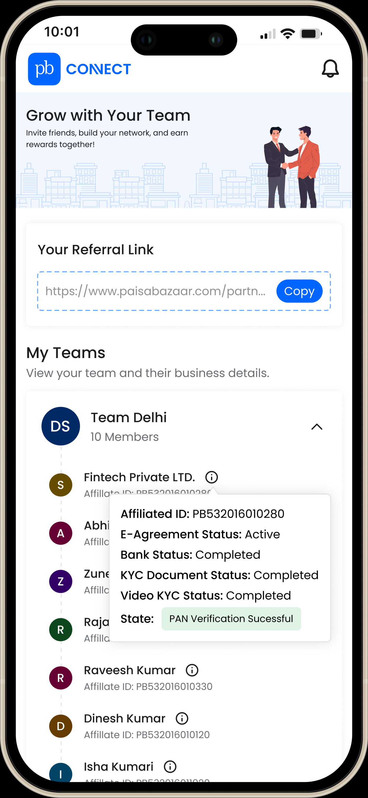 PB Connect screenshot 3