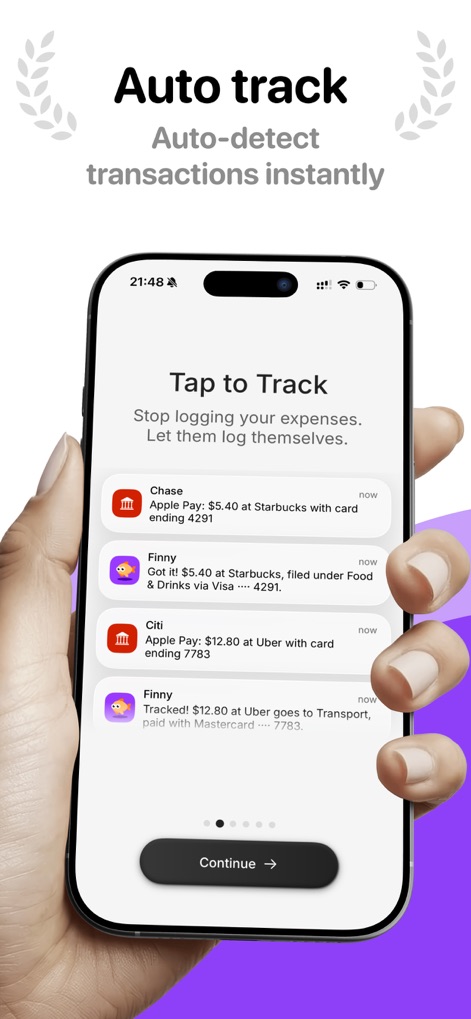 Finny: AI Money Tracker - Finance App | MWM