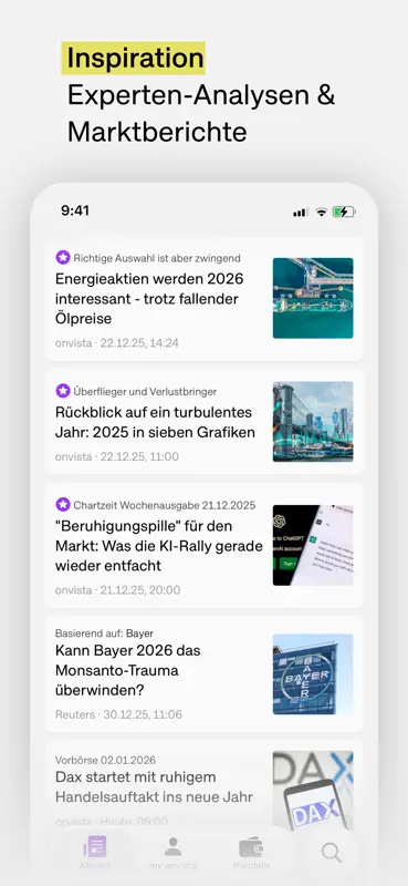 Aktien & Börse - onvista screenshot 3 of 10
