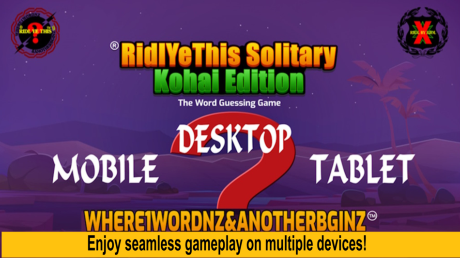 RidlYeThis Solitary Word Game - 1.4 - (iOS)