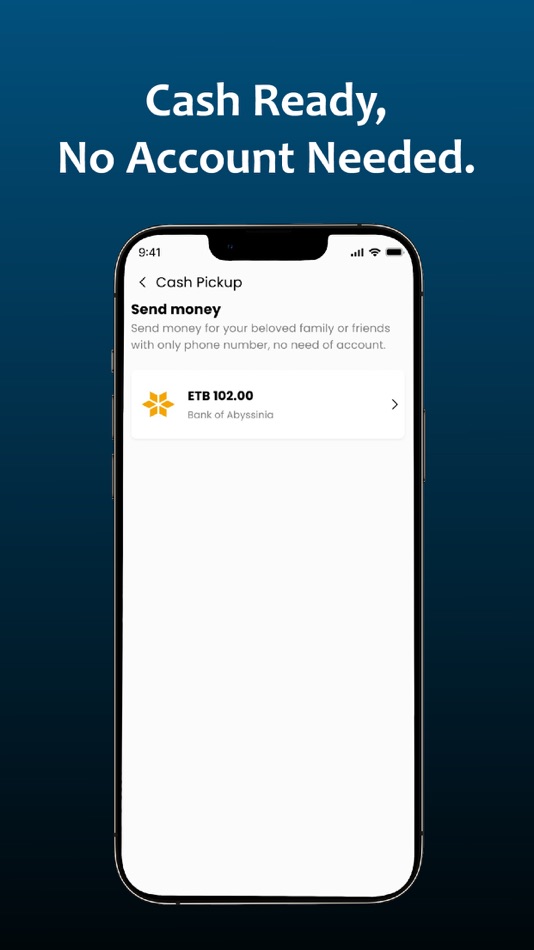 #4. CashGo (iOS) 由: Bank of Abyssinia
