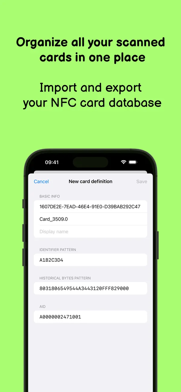 Screenshot #2 pour Local NFC