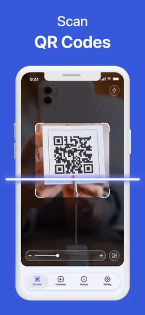 QR Code Tool: Scan Read screenshot 1