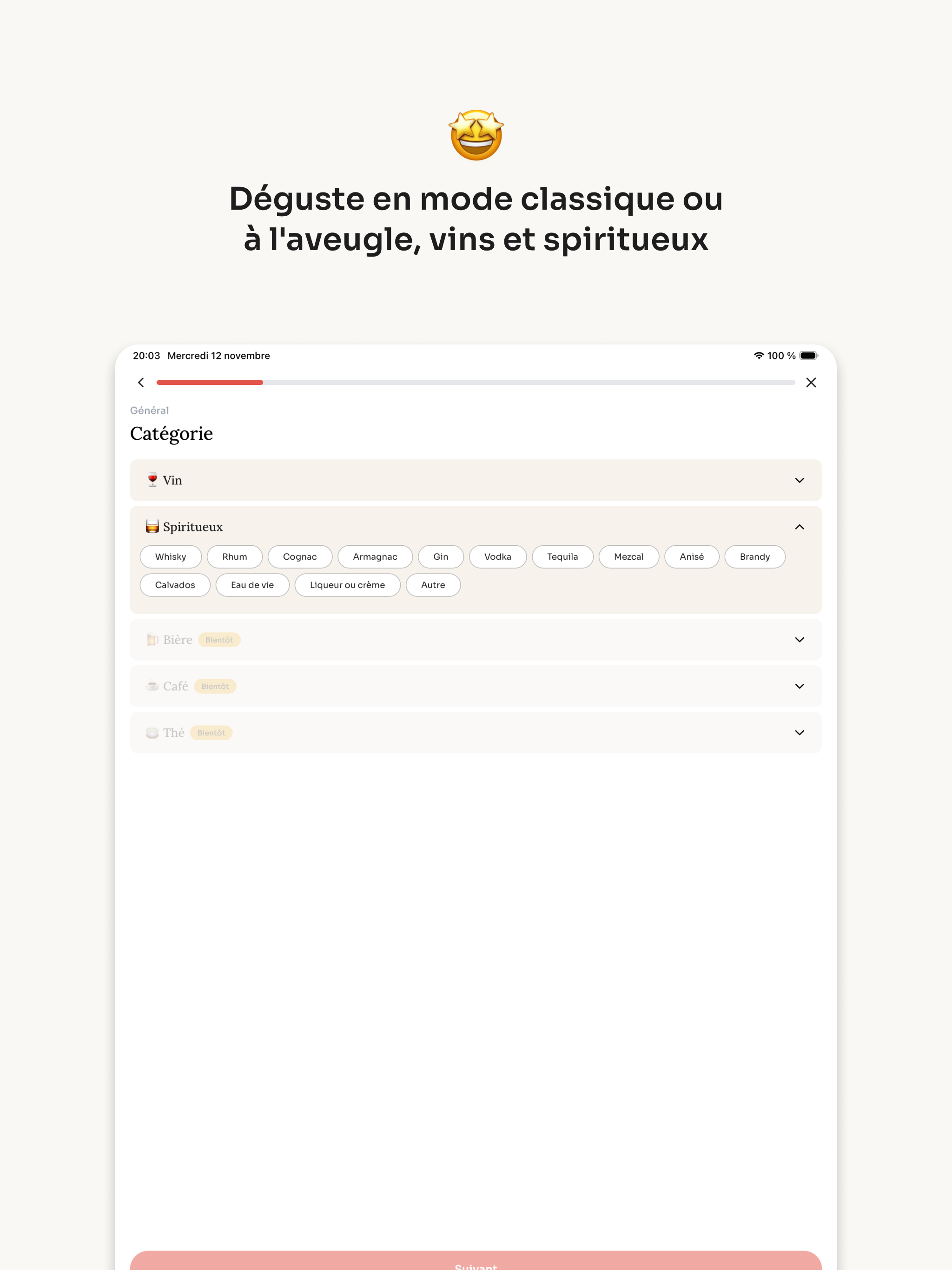 Degustr: Carnet de dégustation