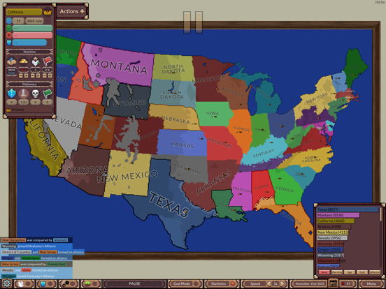 Screenshot #5 pour Ages of Conflict World War Sim