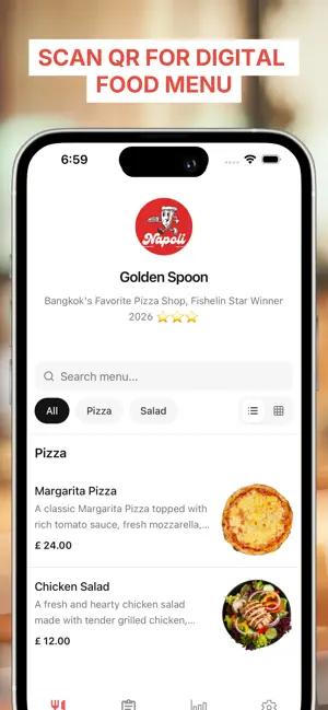 SeeMyMenu: QR Table Ordering screenshot 2